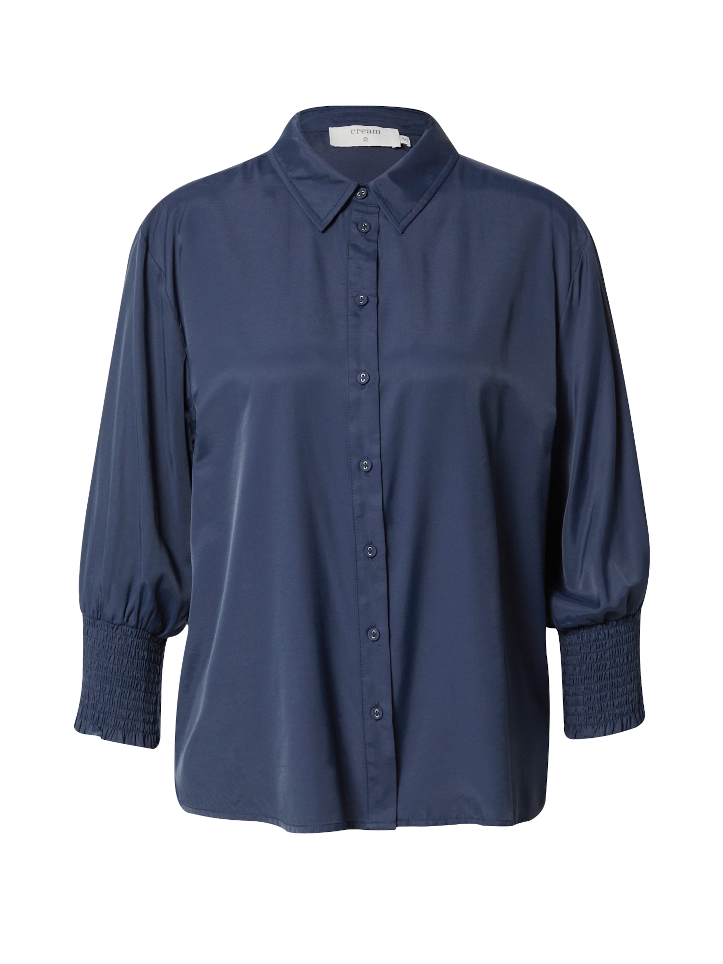 Cream Blouse 'Nola' in Blue: front