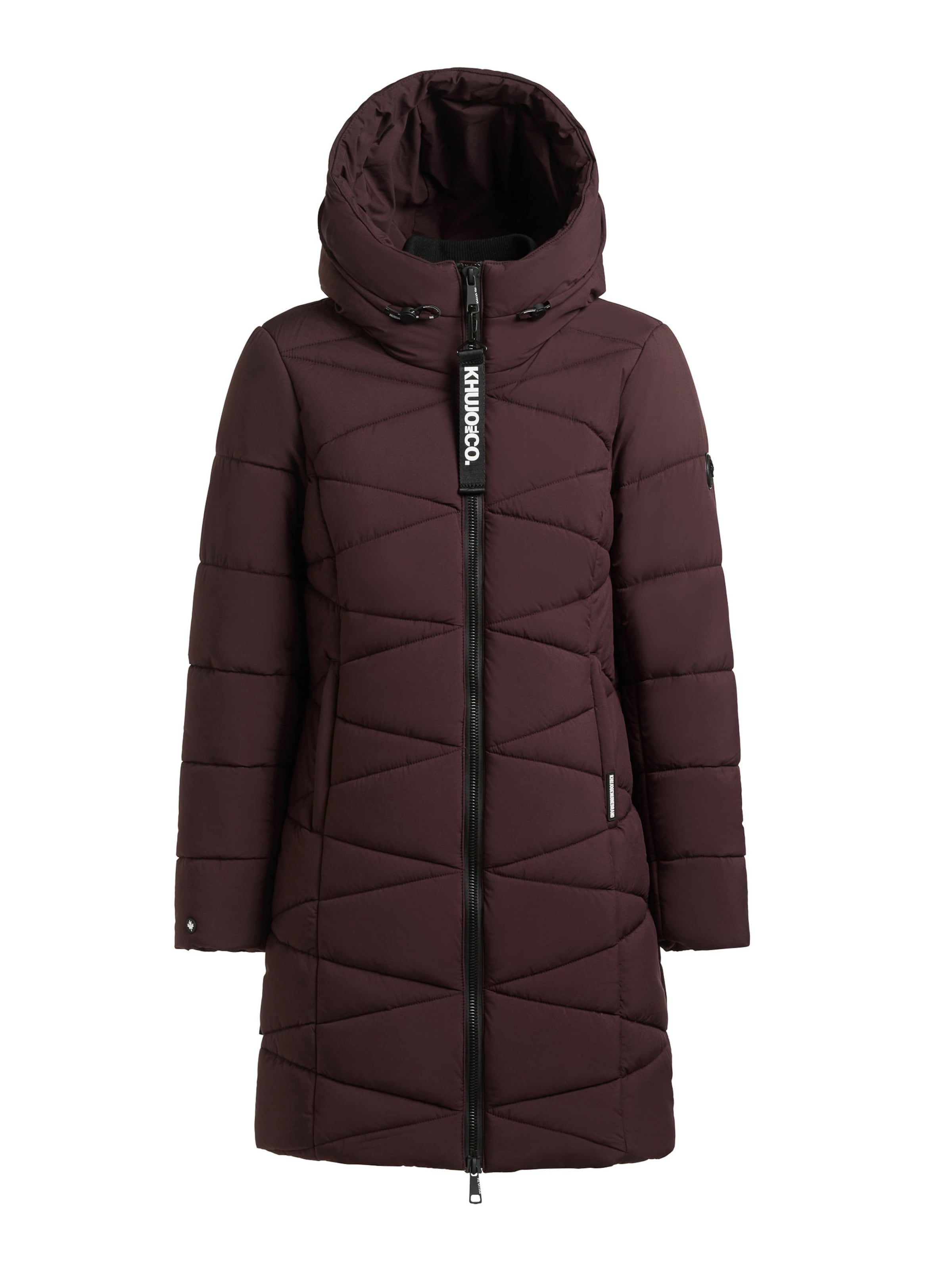 khujo Winterjas in Rood: voorkant