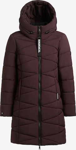 khujo Winterjas in Rood: voorkant
