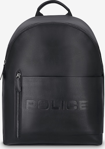 POLICE Backpack in Black: front