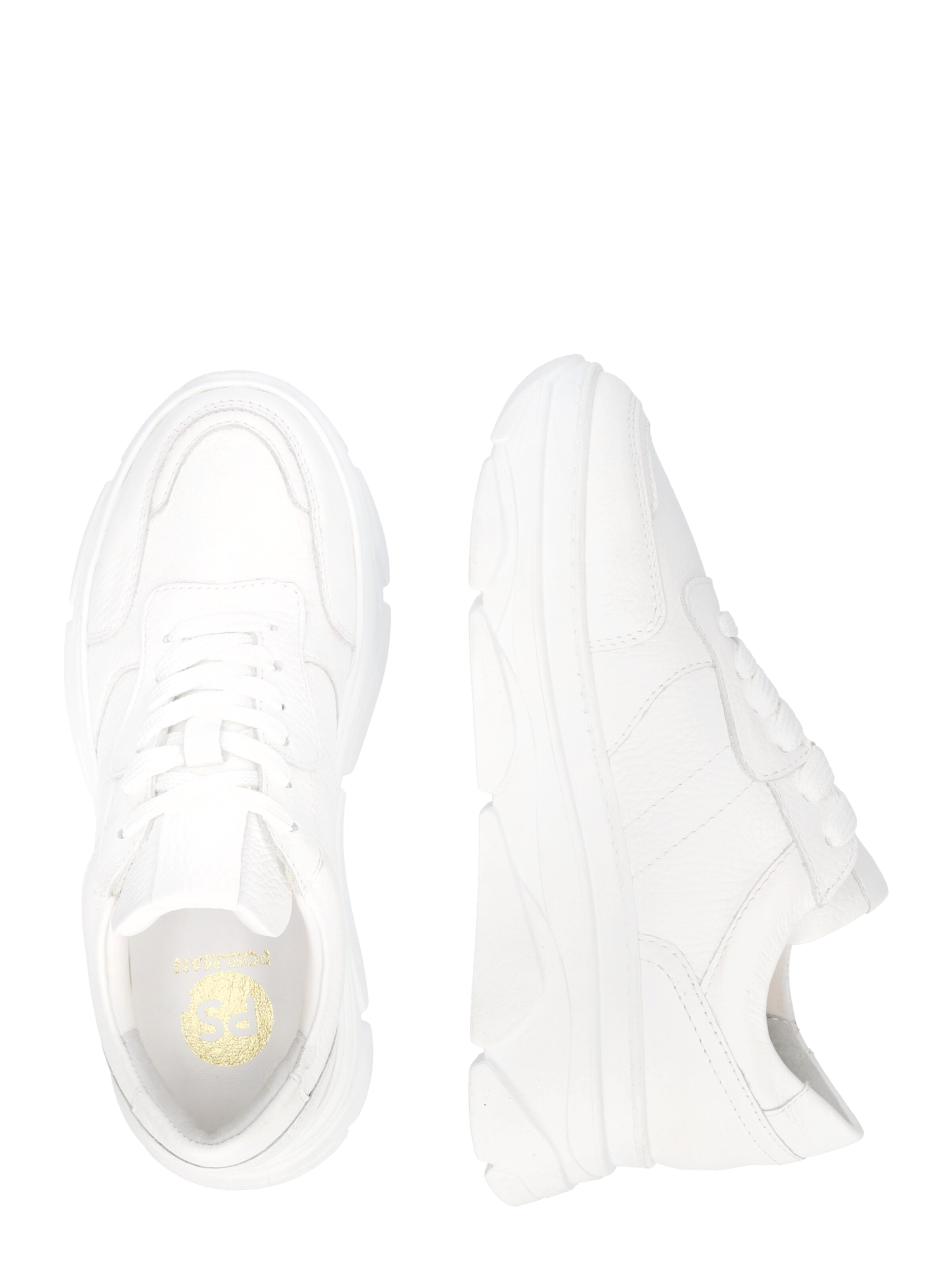 PS Poelman Sneakers laag 'Jana' in Wit