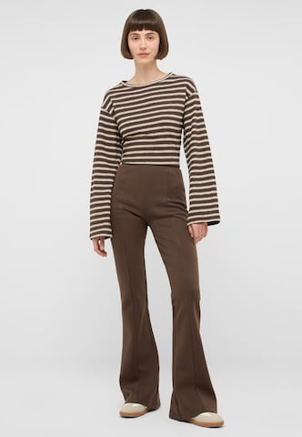 MUSTANG Flared Trousers 'Healy' in Brown