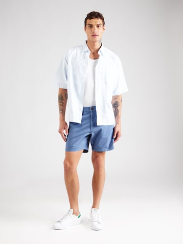 GAP Обычный Брюки-чинос 'ESSENTIAL' в Синий