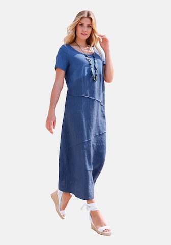 Anna Aura Jurk in Blauw