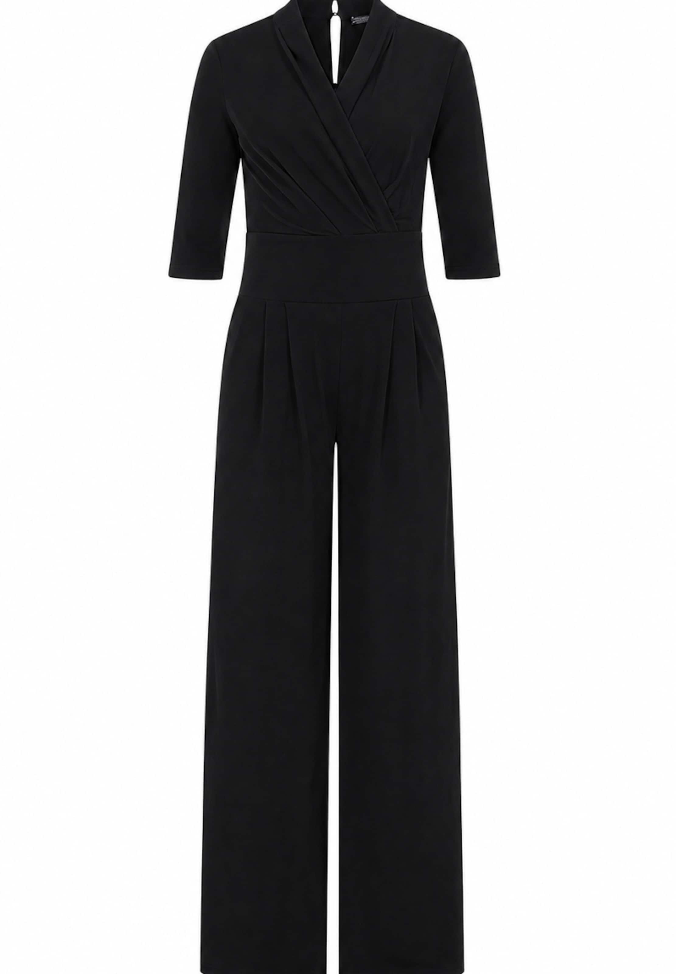 Tuta jumpsuit di HotSquash in nero: frontale