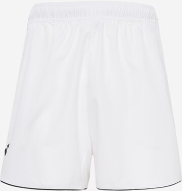 ADIDAS PERFORMANCE Loose fit Workout Pants 'Club ' in White: front