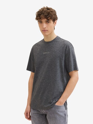 TOM TAILOR DENIM T-Shirt in Schwarz: predná strana