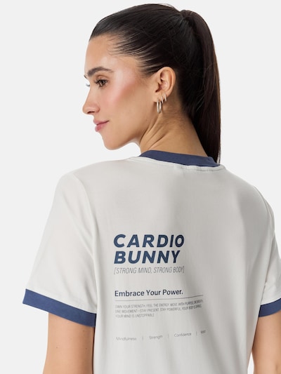 Cardio Bunny T-shirt 'CONTRAST TRIM' en XS en blanc cassé, Vue avec produit