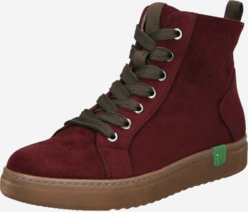 JANA High-Top Sneakers in Red: front