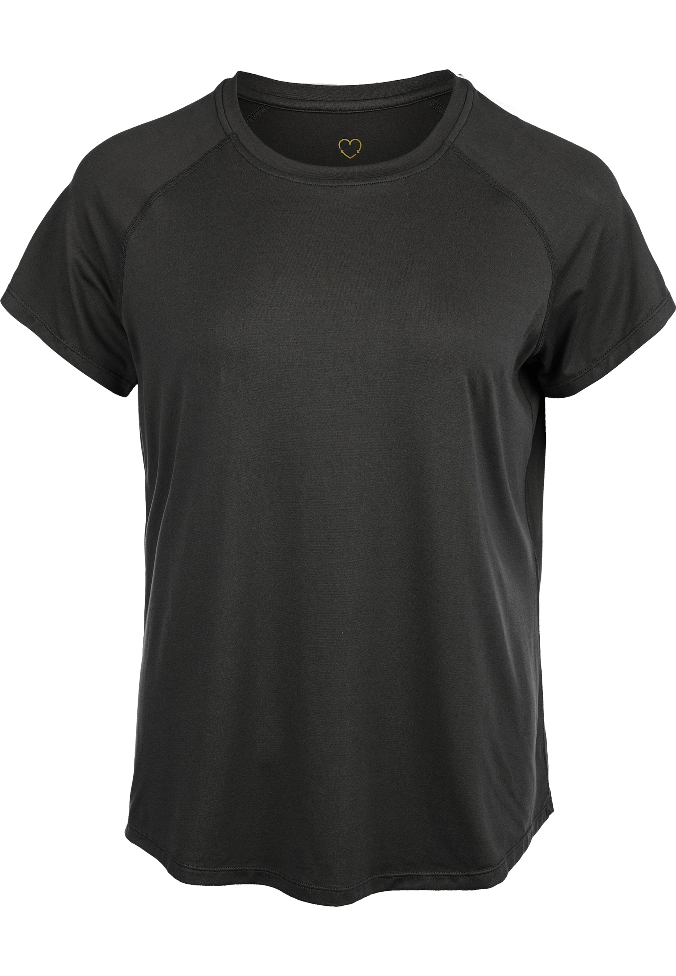 Athlecia T-Shirt 'Gaina' in Schwarz: Vorderseite