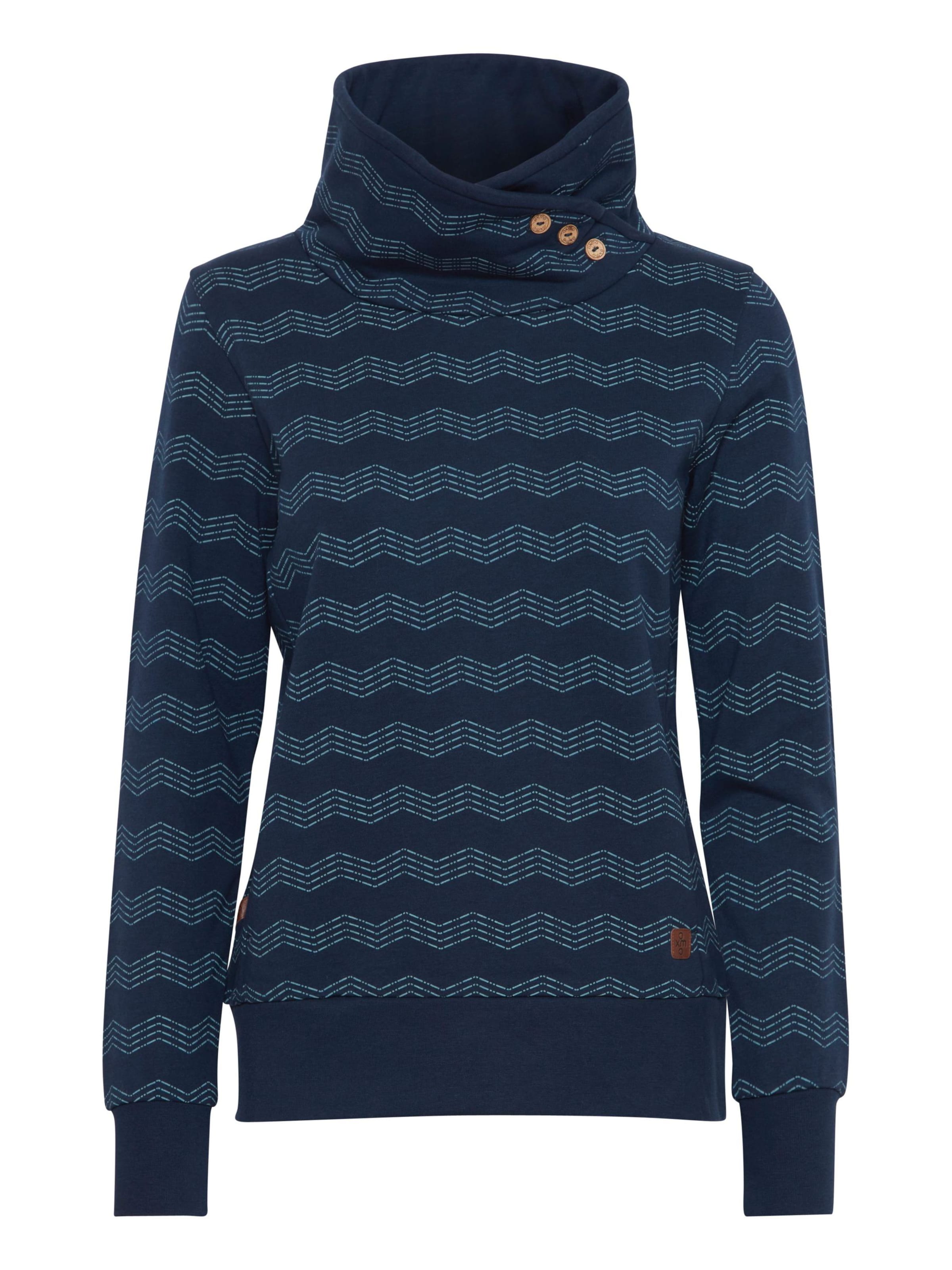 Felpa ' VERNITA ' di Oxmo in blu: frontale