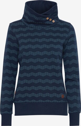 Oxmo Sweatshirt ' VERNITA ' in Blue: front