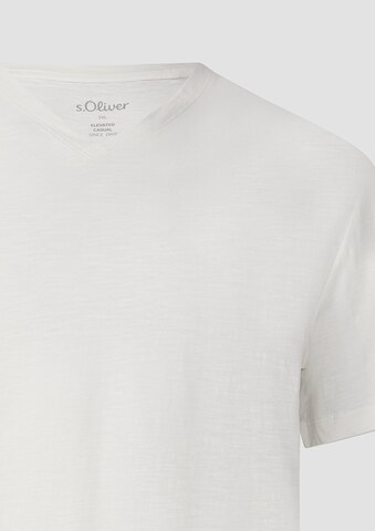 T-Shirt s.Oliver en blanc