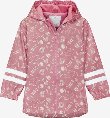 PLAYSHOES Weatherproof jacket in Pink: front