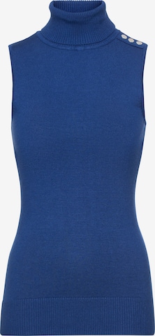 MELROSE Top in Blue: front