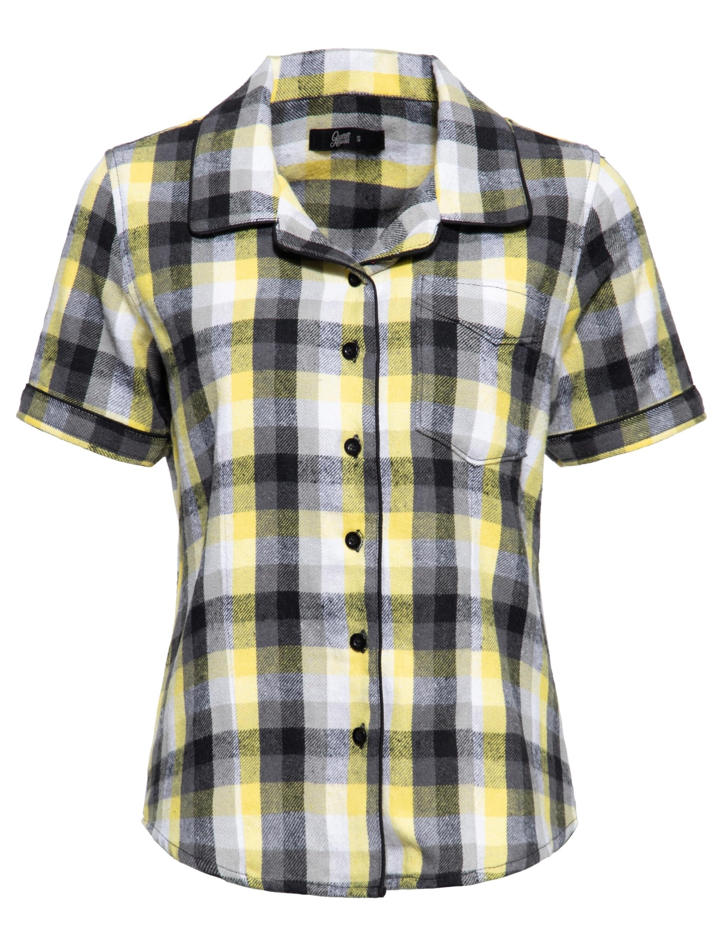 Queen Kerosin Bluse‌‌‌‌‌‌‌‌‌‌ in Mischfarben: Vorderseite