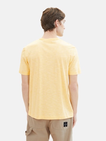 TOM TAILOR Koszulka w kolorze żółty