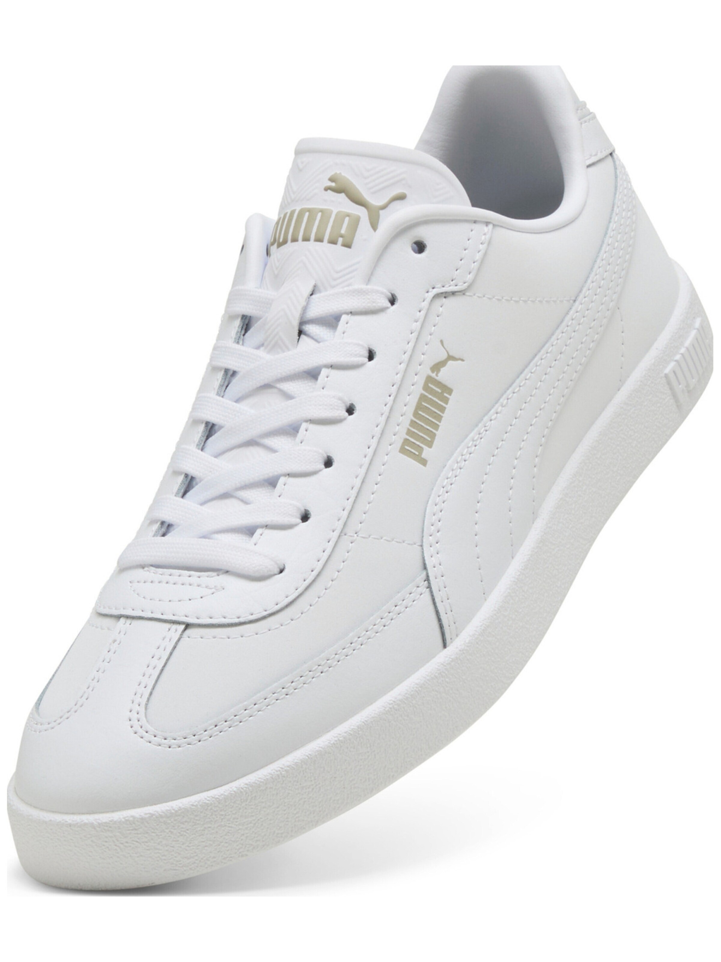 PUMA Sportschoen 'Puma Club II Era L -ice Coffee' in Wit