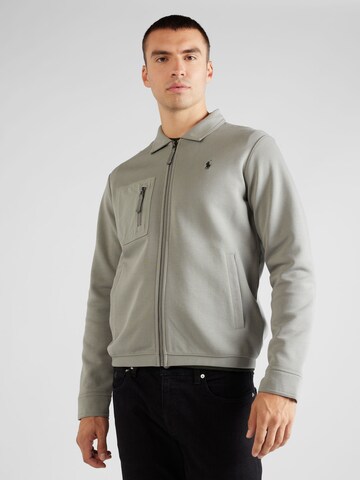 Polo Ralph Lauren Sweat jacket in Grey: front