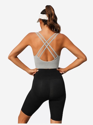 AOTTORI Bustier Sport-BH‌‌‌‌‌ in Grau