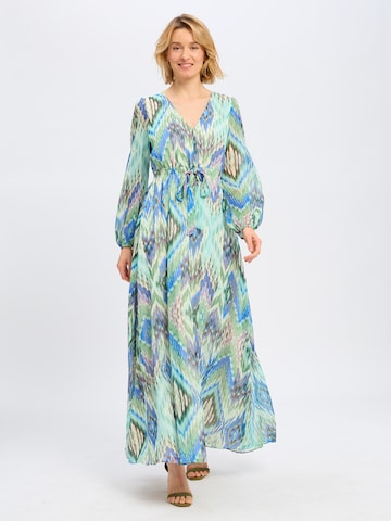 SWING Jurk in Blauw: voorkant