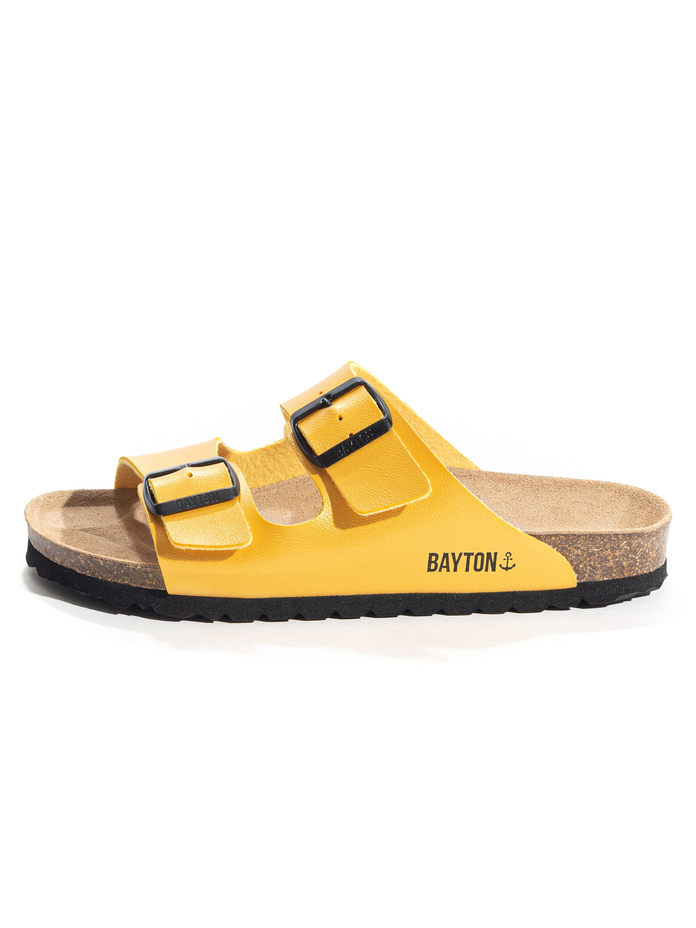 Bayton Slipper 'Tracy' in Yellow: front
