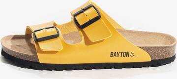 Mule 'Tracy' Bayton en jaune : devant