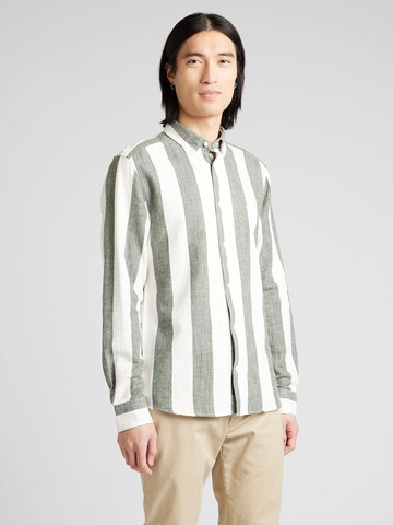 Only & Sons - Ajuste estrecho Camisa 'ARLO' en verde: frente