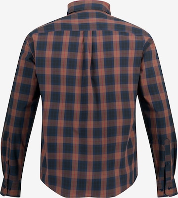 JP1880 Regular fit Button Up Shirt in Brown