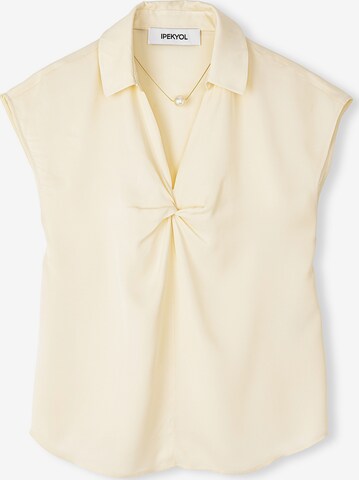 Ipekyol Blouse in Beige: voorkant