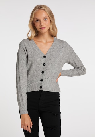 Cardigan MYMO en gris : devant