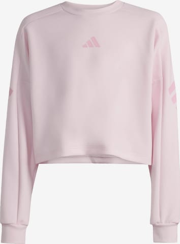 rožinė ADIDAS SPORTSWEAR Sportinio tipo megztinis: priekis