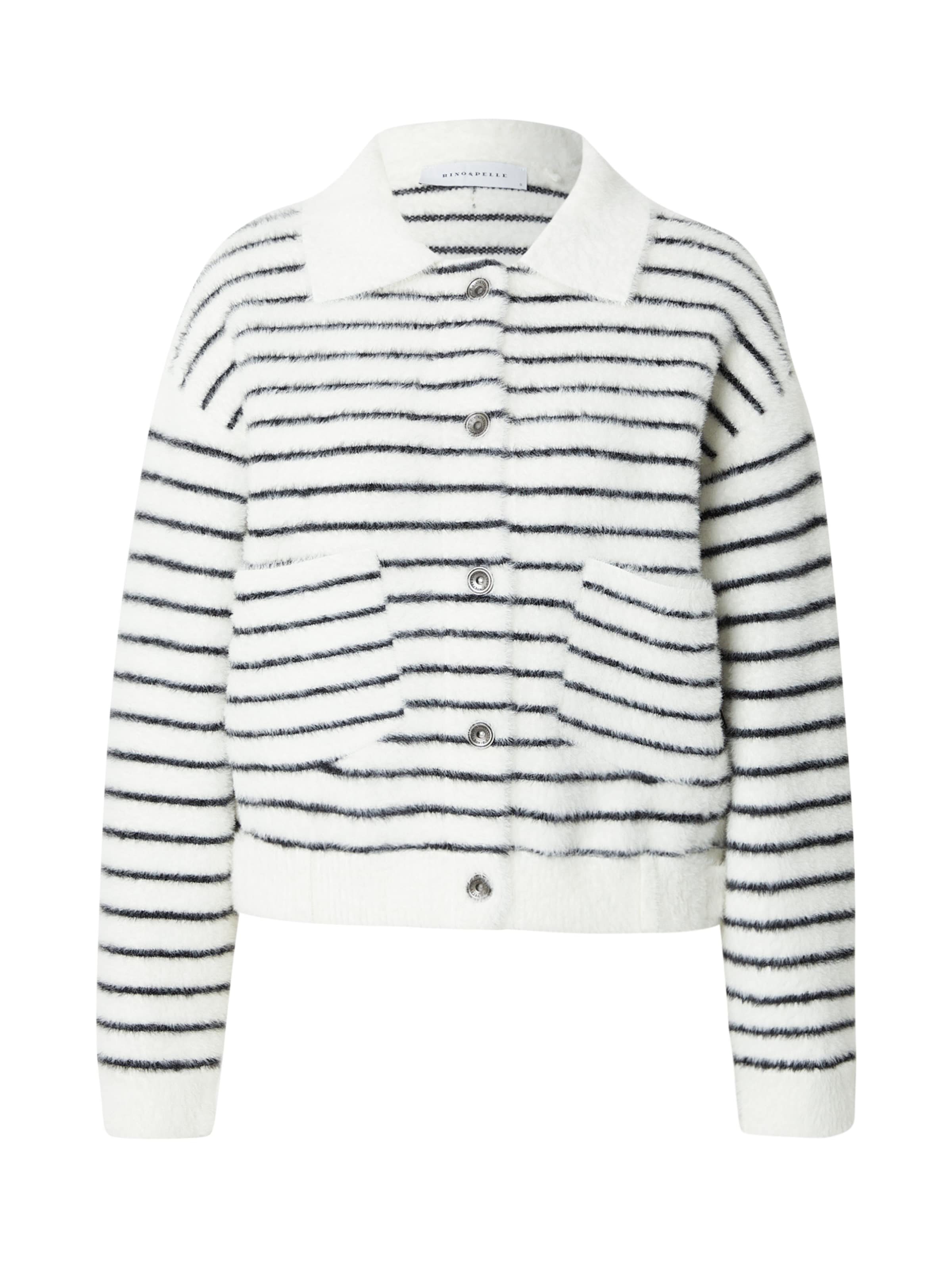 RINO & PELLEPrijelazna jakna 'Bubbly' - bijela boja: prednji dio