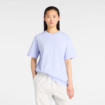 new balance - Camisa funcionais 'Athletics' em azul: frente