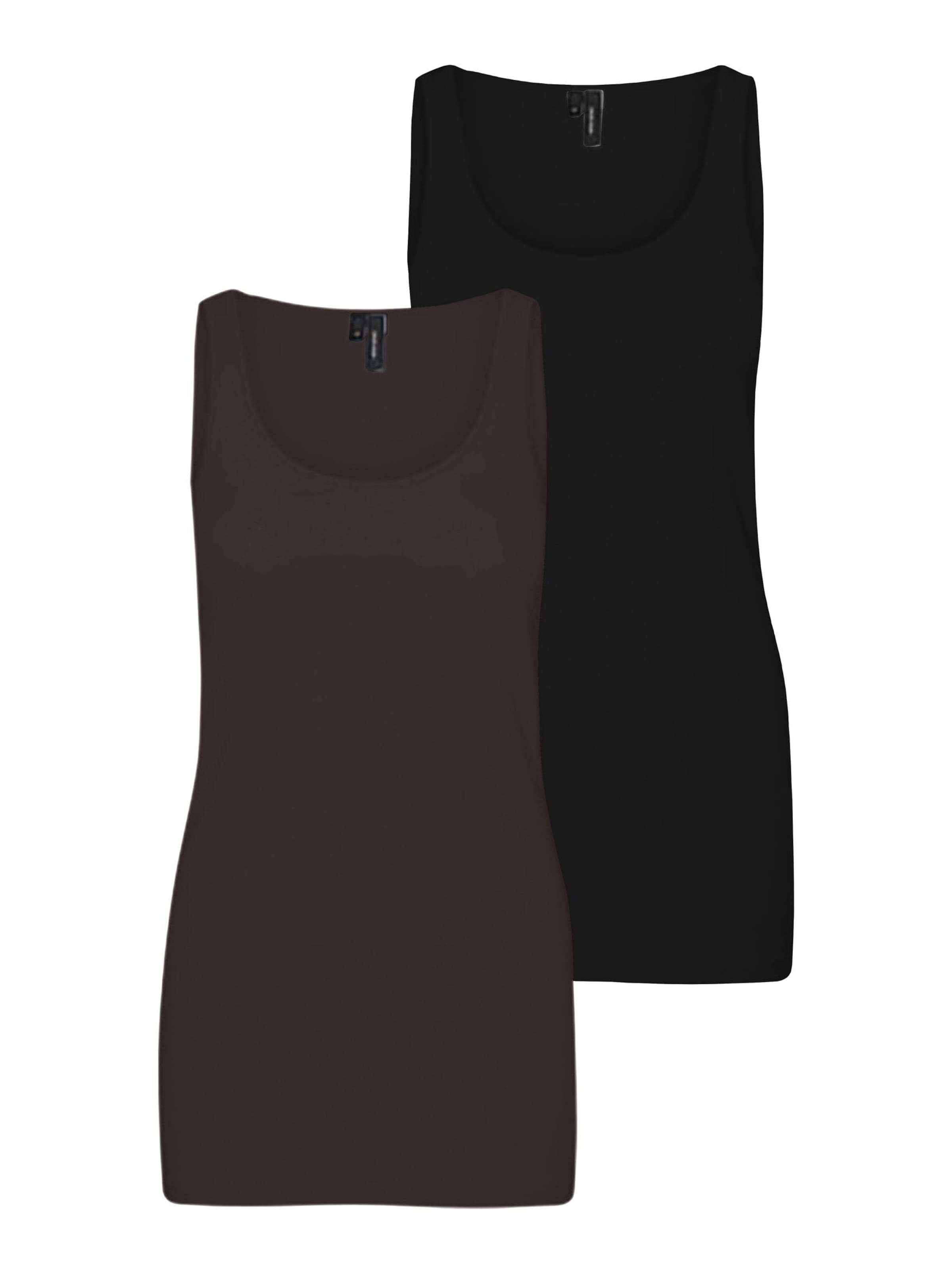 Haut 'VMMAXI' VERO MODA en marron : devant