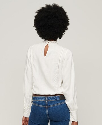 Superdry Blouse 'Studios' in White