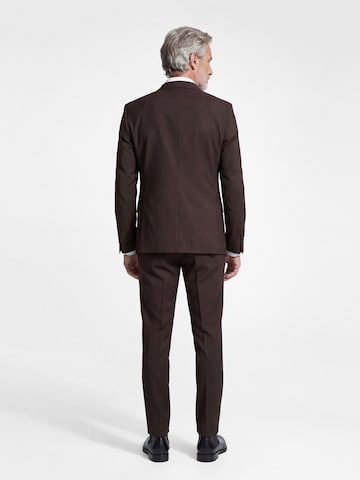 BENVENUTO Slim fit Suit in Brown