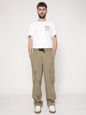 Baggy Pantaloni cargo 'Flight Double Knee Imperial Green' di DICKIES in verde: frontale