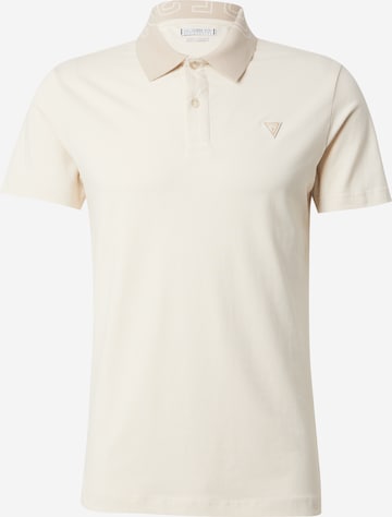 GUESS T-shirt 'NOLAN' i beige: framsida