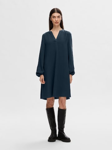 Robe 'Viva' SELECTED FEMME en bleu