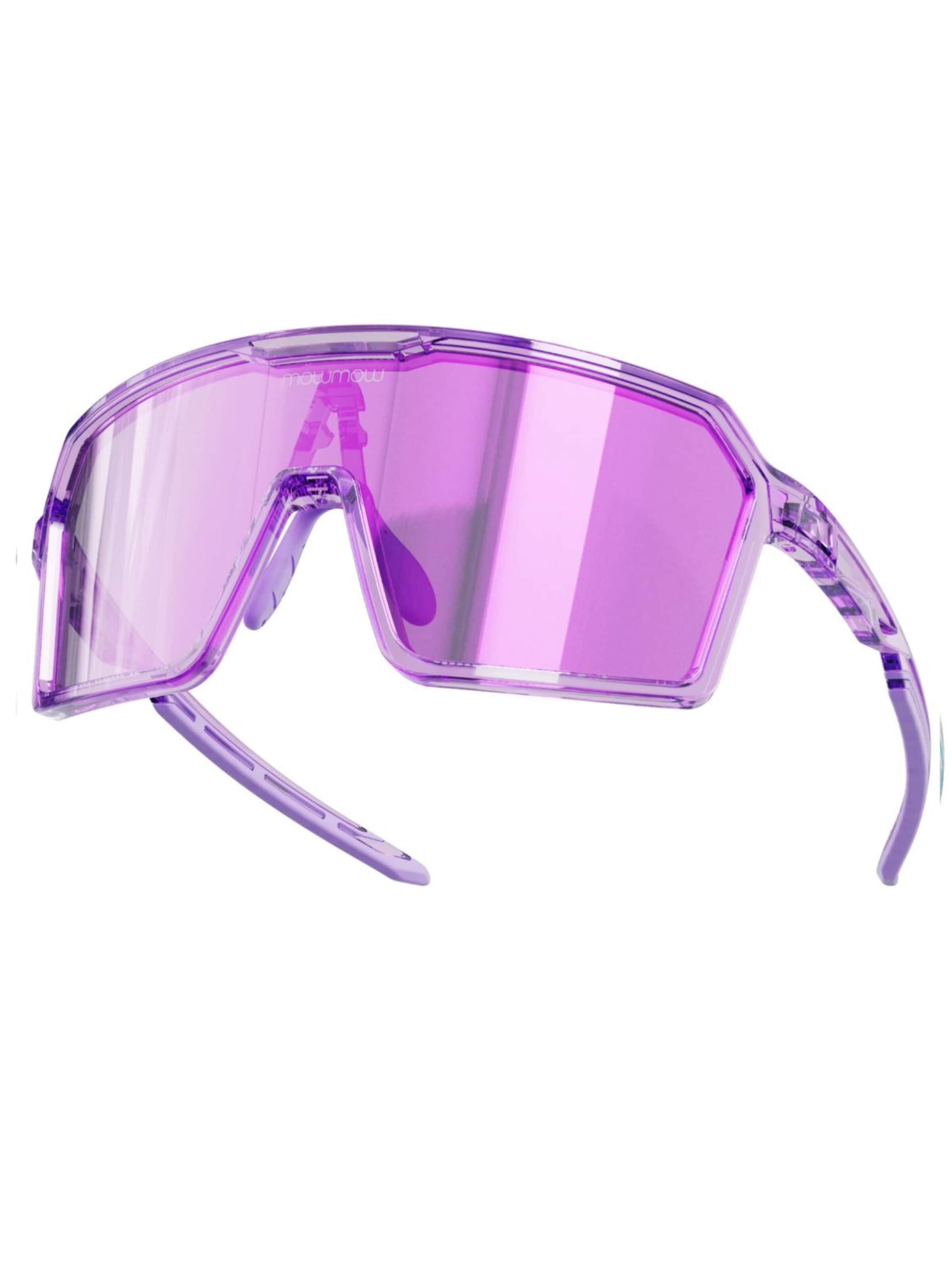 Lunettes de soleil sport 'MowMow Wizard Sunglasses - Sports Glasses - Photochromic Lens - Men - Women' Mowmow en violet : devant
