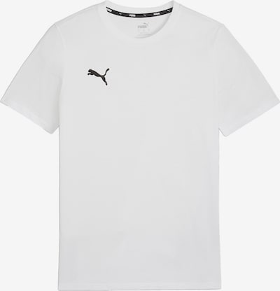 PUMA Functioneel shirt 'TeamGoal' in de kleur Zwart / Wit, Productweergave