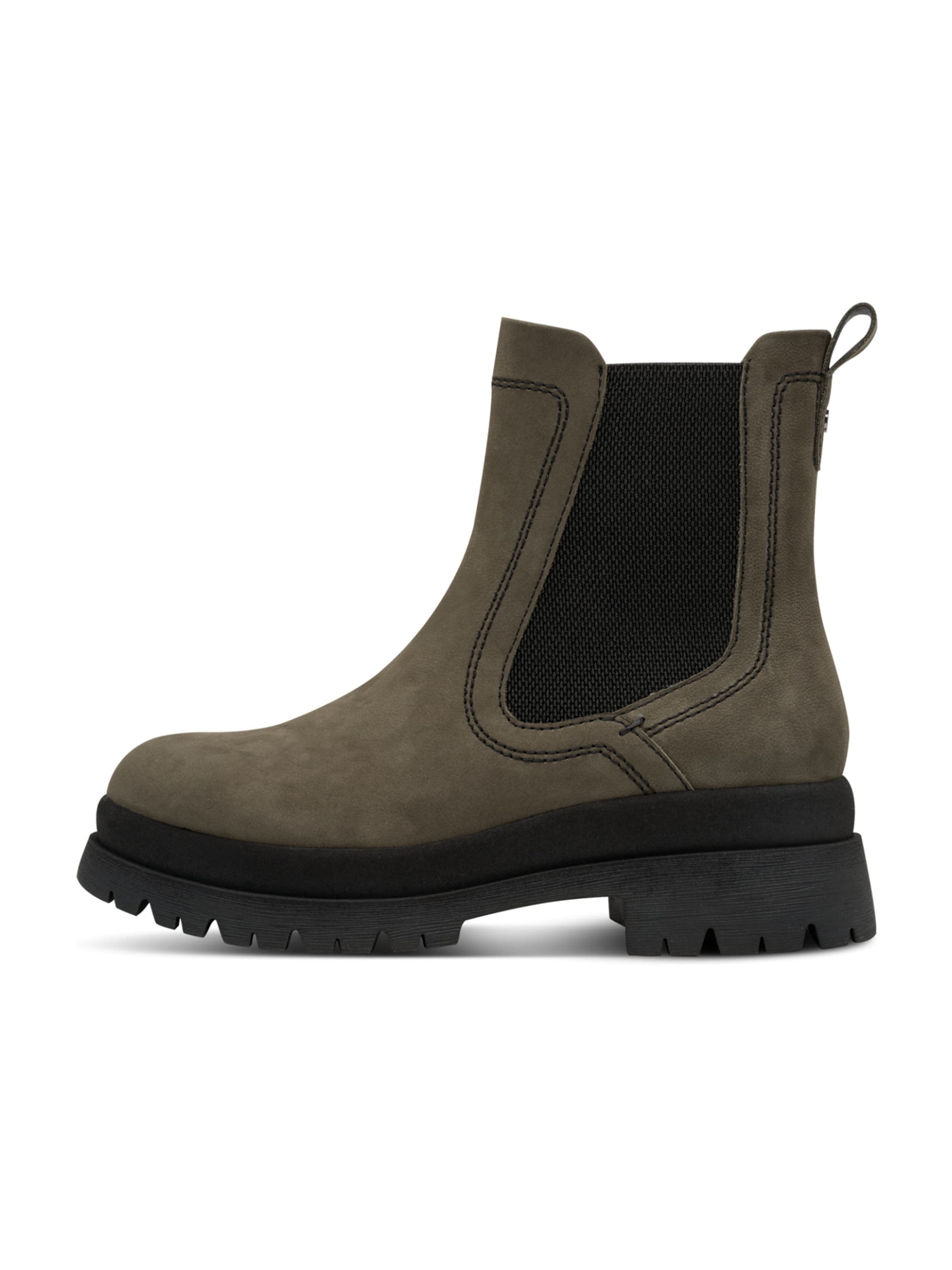 Chelsea Boots Tamaris en vert