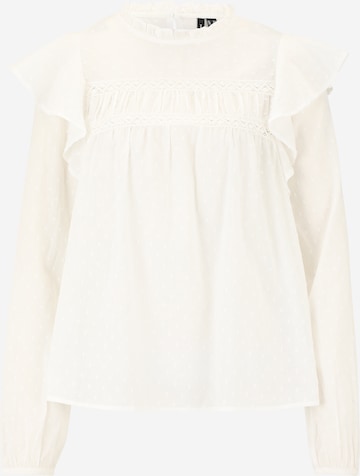 Vero Moda Tall Блузка 'VMTRINE' в Белый: спереди