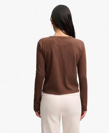 Haut Superdry & Co en marron