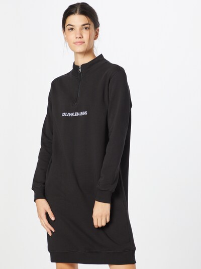 Calvin Klein Jeans Šaty - čierna / biela, Model/-ka