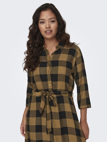 JDY Shirt Dress 'STAY' in Brown: front