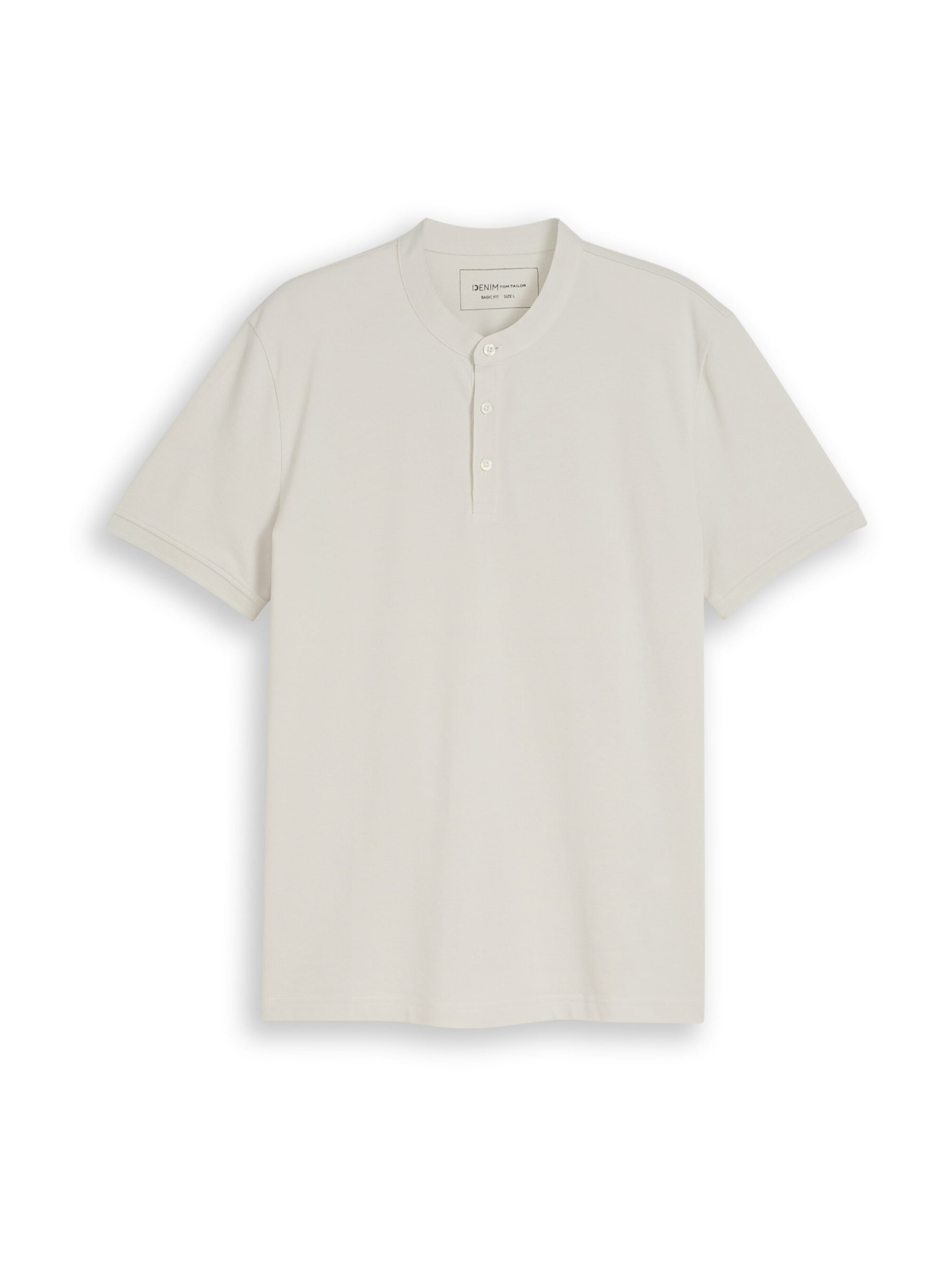 TOM TAILOR DENIM Shirt in Grey: front