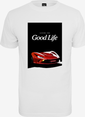 MT Men Shirt 'Good Life' in White: front