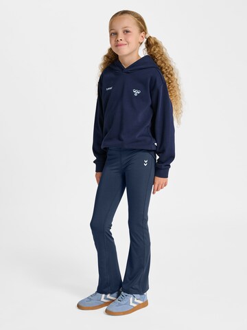 Hummel Flared Sports trousers in Blue